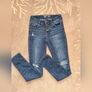 Hippie Girl Jeans   Size 12  High Rise Skinny Jeans